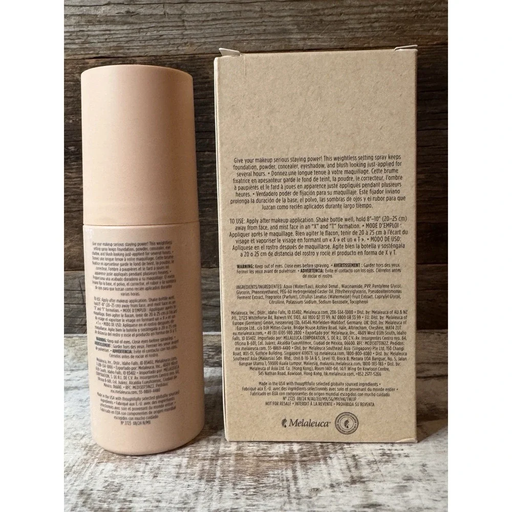 Sei Bella Makeup Setting Spray 4.06 oz / 120 ml – NIB‎ (Melaleuca) | MSRP = $34